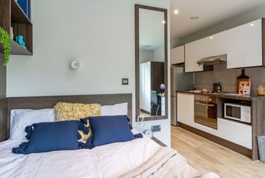 Premium Studio at Cricket Field Court, Prince of Wales Road, University Of Exeter, Exeter, EX44FU - Image 1